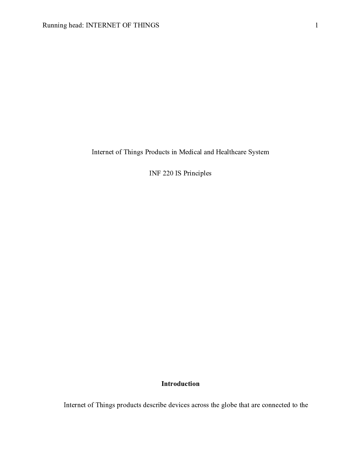 Preview image of IoT  Product Proposal Assignment.docx document